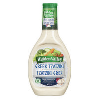 Hidden Valley - Greek Tzatziki Creamy Dressing & Dip, 473 Millilitre