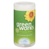 Clorox - Green Works Cleaning Wipes, Unscented