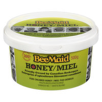 Bee Maid - Past White Cream Honey Tub, 500 Gram