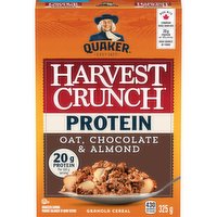 QUAKER - Oat ,Chocolate & Almond Granola Cereal, 352 Gram