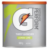 Gatorade - G Perform Lemon-Lime Instant Powder, 560 Gram