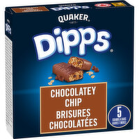 Quaker - Dipps Granola Bars - Chocolatey Chip