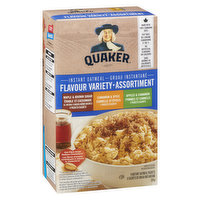 QUAKER - Instant Oatmeal - 3 Flavour Variety, 314 Gram