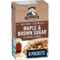 QUAKER - Maple & Brown Sugar Flavour Instant Oatmeal, 344 Gram