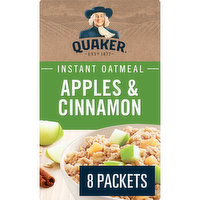 Quaker - Apples & Cinnamon Instant Oatmeal, 264 Gram