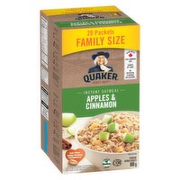 Quaker - Apples & Cinnamon Oatmeal, 660 Gram