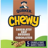 Quaker - Chewy Granola Bars - Chocolatey Chip