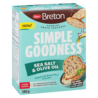 Dare - Breton Simple Goodness Sea Salt & Olive Oil Crackers