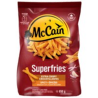 McCain - Superfries Extra Crispy Spicy Straight Cut Fries, 650 Gram