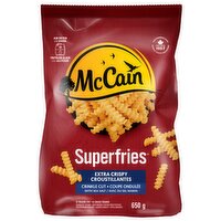 McCain - Superfries Extra Crispy Crinkle Cut Fries, 650 Gram