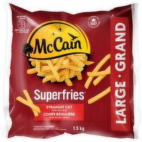 McCain - SuperfriesStraight Cut Fries., 1.5 Each