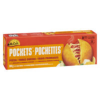 McCain - Three Cheese Pizza Pockets, 300 Gram