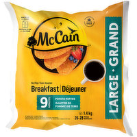 McCain - Breakfast, Potato Patties, 1.4 Kilogram