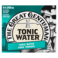 The Great Gentleman - Tonic Water, 6 Each