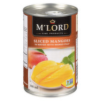 M'LORD - Mangoes Sliced in Water, 398 Millilitre