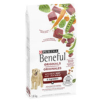 Purina Beneful - Originals with Real Beef, Dry Dog Food 1.8 kg, 1.8 Kilogram