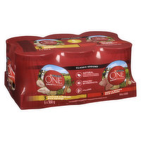 Purina - Purina ONE Classic Ground Variety Pack Chicken & Beef, Wet Dog Food 6 x 368 g