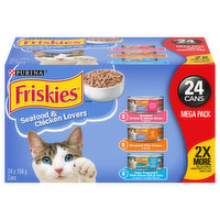 Purina - Friskies Chicken & Seafood Variety Pack, 24 Each