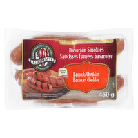 Grimms - Smokies Bavarian Bacon & Cheddar, 450 Gram
