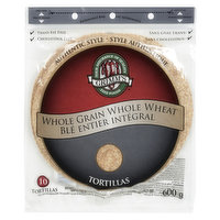 GRIMMS - Tortilla Whole Wheat 10 Inch, 600 Gram