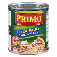 Primo - Garlic Basil Pizza Sauce, 213 Millilitre