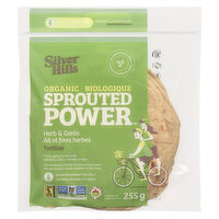 Silver Hills - Tortillas Sprouted Power Herb & Garlic, 255 Gram