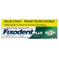 Fixodent - Denture Adhesive Cream With Scope - Value Pack