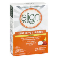 Align - Probiotic Chewables - Banana Strawberry Smoothie, 24 Each