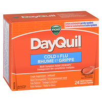 Vicks - Cold & Flu Multi Symptom Relief Liquicaps