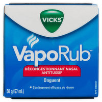 Vicks - VapoRub Nasal Decongestant, 57 Millilitre