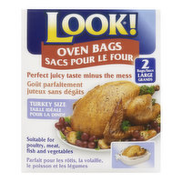 Look - Oven Bags Large, 2 Each