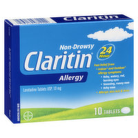 Claritin - Non Drowsy Allergy Tablets 24hr