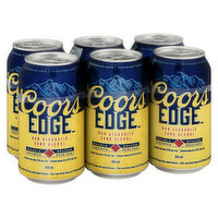 Molson - Coors Edge Non-Alcoholic Beer, 6 Each