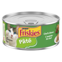 Friskies - Wet Cat Food, Pate Chef's Dinner, 156 Gram