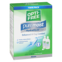 Opti-Free - Puremoist Multi-Purpose Disinfecting Solution, 2 Each