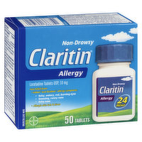 Claritin - Non Drowsy Allergy Tablets 24r