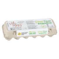 VITA - Free Run Eggs - Large, 12 Each