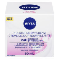 NIVEA - Essentials 24H Moisture Boost + Nourish Day Cream, 50 Millilitre