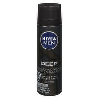 NIVEA - Men Shaving FoamDeep, 200 Millilitre