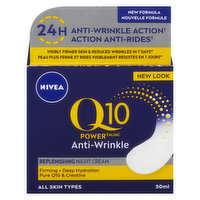 Nivea - Q10 Plus Anti Wrinkle Night Cream, 50 Millilitre