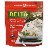 Delta - Premium Natural Long Grain Rice, 1.81 Kilogram