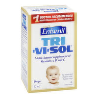 MEADJOHNSON - Tri-Vi-Sol Supplement Drops, 50 Millilitre
