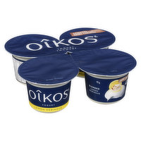 Oikos - Extra Creamy Yogurt 4% M.F. Lemon Meringue, 4 Each