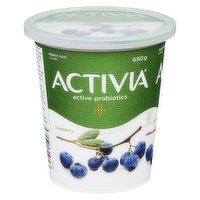 Activia - Probiotic Yogurt Blueberry 2.9% M.F., 650 Gram