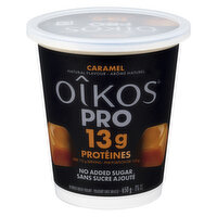 OIKOS - Pro, Protein Blended Greek Yogurt Caramel 1% M.F., 650 Gram