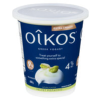 OIKOS - Extra Creamy High Protein Pistachio Yogurt 4% M.F., 650 Gram