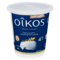 OIKOS - Extra Creamy High Protein French Vanilla Yogurt 4 % M.F., 650 Gram