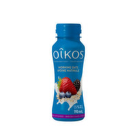 Oikos - Drinkable Greek Yogurt with Field Berries, Oats, & Seeds, 9g Protein, 190 Millilitre