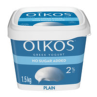 Danone - Greek Yogurt, Plain, 1.5 Kilogram