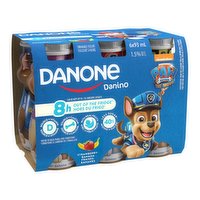 Danone - Drinkable Yogurt 1.5%MF, Strawberry - Banana, 558 Millilitre